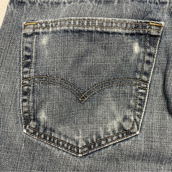 Levi’s 569 Loose Straight Leg Medium Wash Denim Men’s 34x32 - Picture 14 of 16